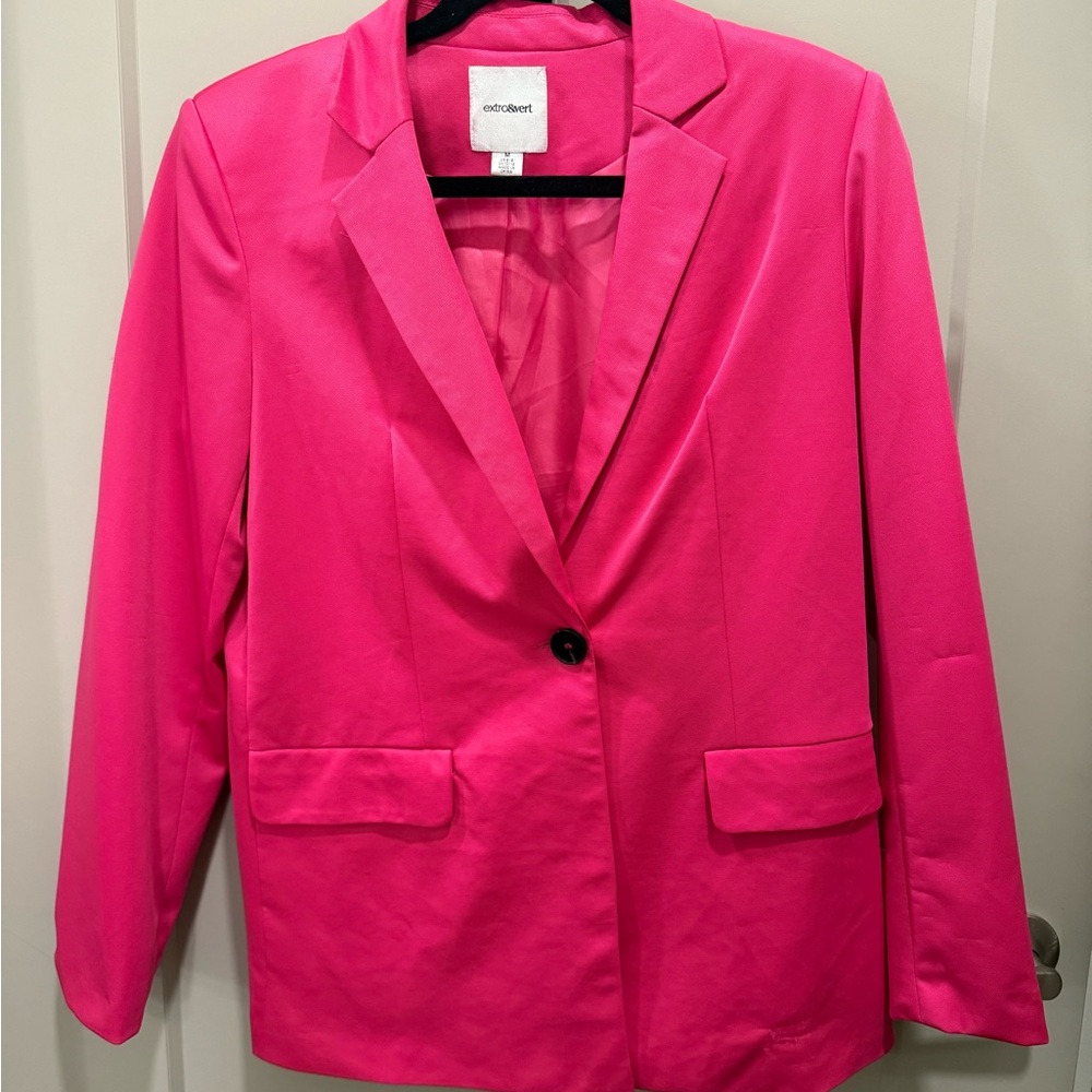 Women's Vibrant Pink Blazer